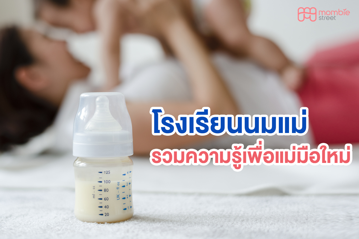 โรงเรียนนมแม่ รวมความรู้เพื่อแม่มือใหม่
